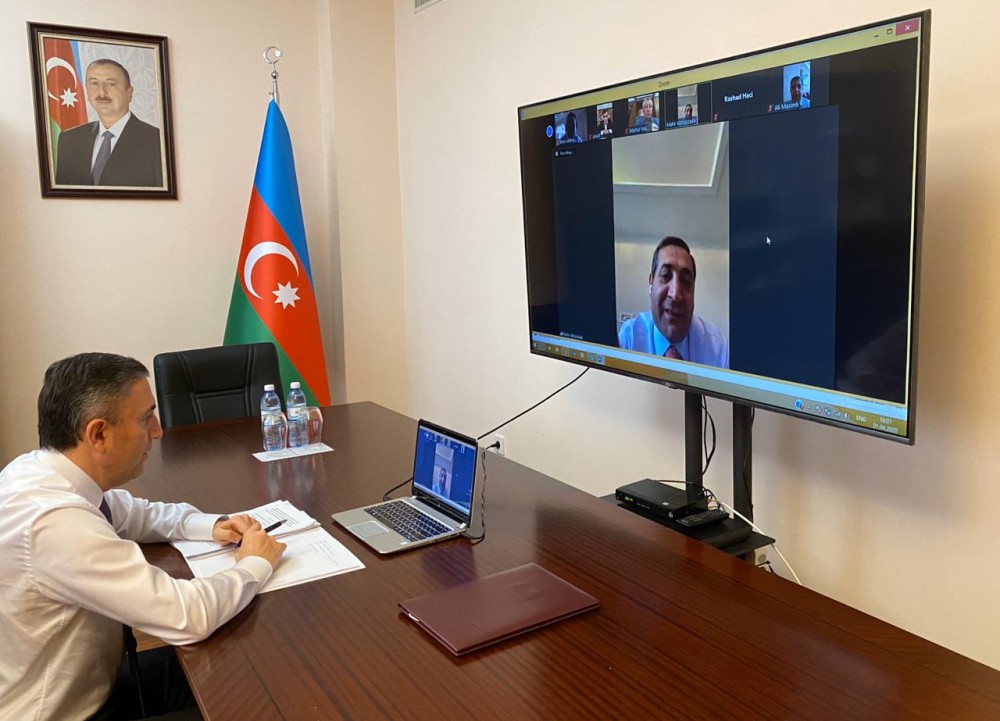İqtisadi siyasət, sənaye və sahibkarlıq komitəsi videoiclas keçirdi - FOTOLAR